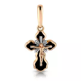 Крест из золота 278035к-ч