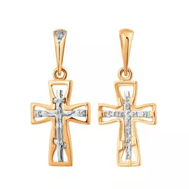 Крест из золота 31-9464-17-02