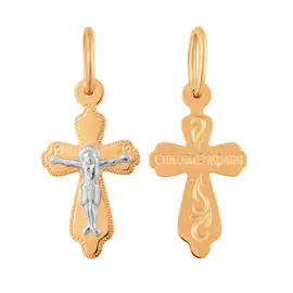 Крест из золота 35-0677-17-61