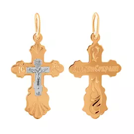 Крест из золота 35-0678-17-00