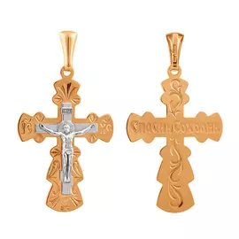 Крест из золота 35-0681-17-00