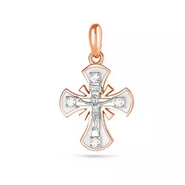 Крест из золота 3-0076-1010