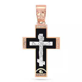 Крест из золота 3-0112-1002