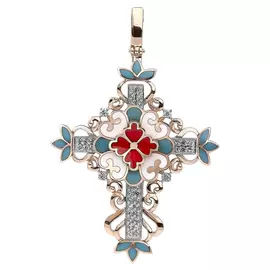 Крест из золота 3-0297-1001