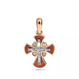 Крест из золота 3-0327-1018