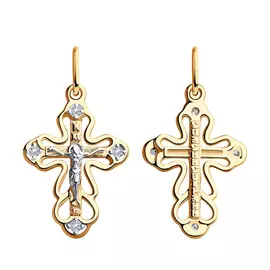 Крест из золота 51-131-00320-1