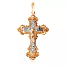 Крест ручной работы из золота 27000726000