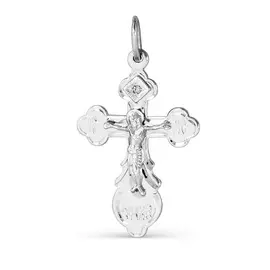 Крест ручной работы из золота 3207-200