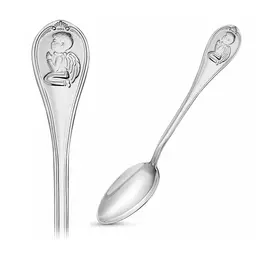 Ложка детская из серебра 930349-15