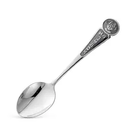 Ложка детская из серебра 930748