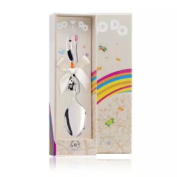 Ложка детская из серебра Кошка 036ЛЖ05807