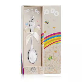 Ложка детская из серебра Снеговик 010ЛЖ03801