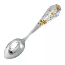 Ложка детская из серебра Звезда 441ЛЖ05802