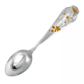 Ложка детская из серебра Звезда 441ЛЖ05802