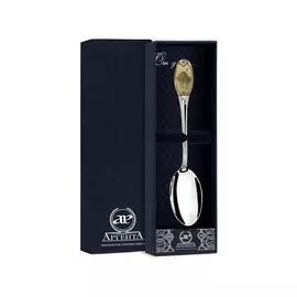 Ложка из серебра 293ЛЖ03802_бык