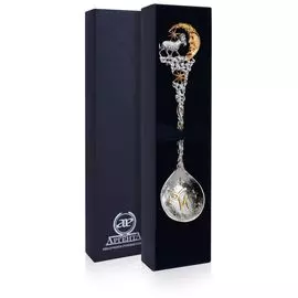 Ложка из серебра Зодиак-Козерог 711ЛЖ00802