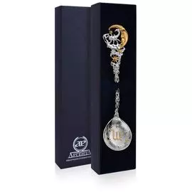 Ложка из серебра Зодиак-Скорпион 709ЛЖ00802