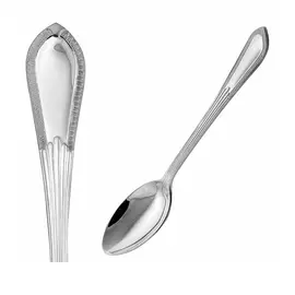 Ложка кофейная из серебра 930411