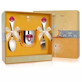 Набор детского серебра с кружкой «Принцесса» 721НБ05808