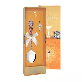 Набор из 2-х предметов из серебра 1027НБ00807_красный