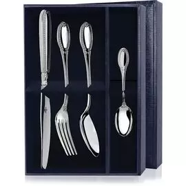 Набор серебряных столовых приборов 4 предмета 325НБ01801