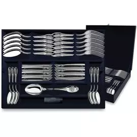 Набор серебряных столовых приборов Единство 24 предмета 391НБ01801