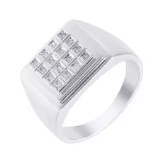 Печатка из золота KR5038R-W_D-10.5_WG