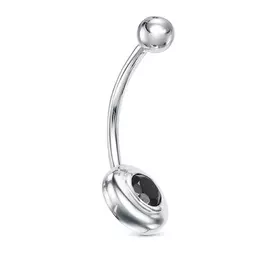 Пирсинг в пупок из серебра 09-1572/0КЦ1-00