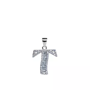 Подвеска Буква из серебра FYP8572