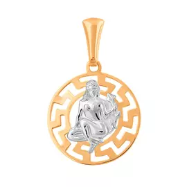 Подвеска Дева из золота 35-0702-17-66