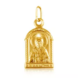 Подвеска иконка из золота Святая Матрона 57020997000