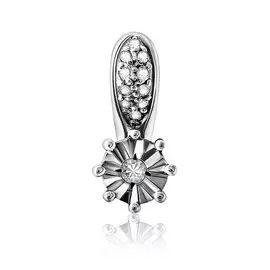 Подвеска из белого золота с бриллиантами 01П625448