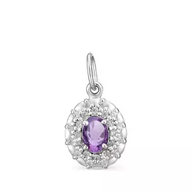 Подвеска из серебра 03-0895/00АМ-00