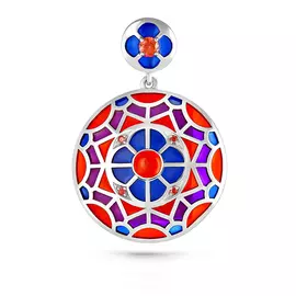 Подвеска из серебра 13-129-6601