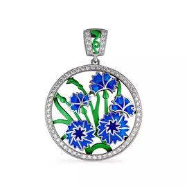 Подвеска из серебра 3-004-8101