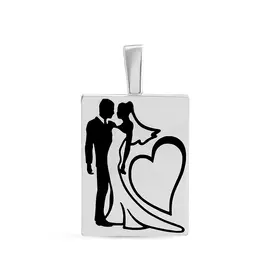 Подвеска из серебра 3-045-0002