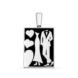 Подвеска из серебра 3-048-0002