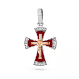 Подвеска из серебра 3-145-1018