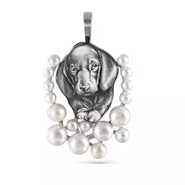 Подвеска из серебра 3-168-1522