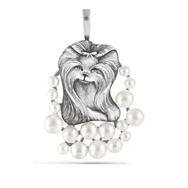 Подвеска из серебра 3-169-1522