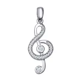 Подвеска из серебра 94031241