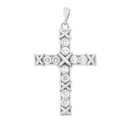 Подвеска из серебра CZ-P01272-X-W-X-X-W