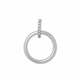 Подвеска из серебра CZ-P01924-X-W-X-X-W