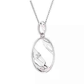 Подвеска из серебра CZ-P02272-X-W-X-X-W