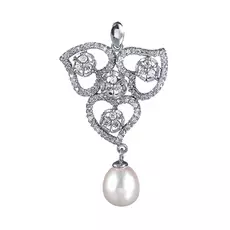 Подвеска из серебра GPSS-6350-P_WP_001_WG