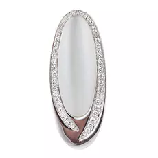 Подвеска из серебра N100159_TE_001_WG