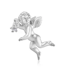 Подвеска из серебра с фиантом Ангел С 32850