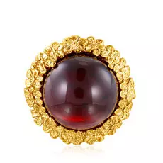 Подвеска из серебра с натуральным янтарём P000004