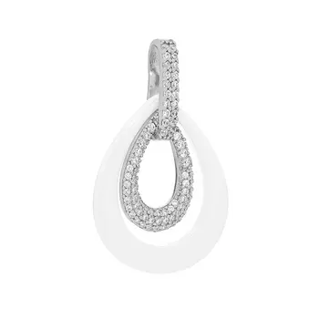 Подвеска из серебра TC-P00013-W-W-X-X-W