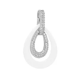 Подвеска из серебра TC-P00013-W-W-X-X-W